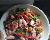Foto langkah ke 7 dari resep Tumis cumi cabe.