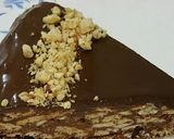 صورة لخطوة 10 من وصفة ليزي كيك بنكهة البرتقال طعم يمييي 😋😋