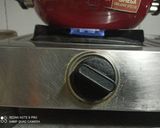 A picture of step 4 of Aloo Matar Curry.