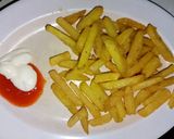 Foto langkah ke 6 dari resep 55| French fries homemade🍟 krispi diluar lembut di dalam.