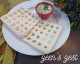 A picture of step 3 of Waffle Dosas.