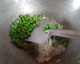 A picture of step 2 of Sautéed Peas Quinoa.