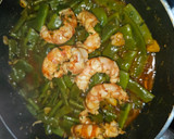 Foto del paso 5 de la receta: Judías verdes y gambas langostineras