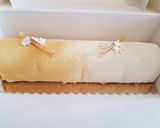 Une image de l'étape 12 de Bûche de noël Grand Marnier insert mandarine.