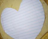 A picture of step 10 of Dried carrot lavash (heart shape).