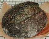 Foto langkah ke 22 dari resep Charcoal Sourdough Bread (Open Bake Method - Oven Tangkring).