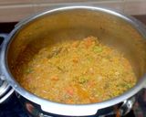 A picture of step 5 of Quinoa pulao.