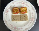 A picture of step 4 of Bite Size Healthy Wheat & Oat Bread 🍞 Sandwich.