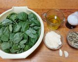 Foto del paso 1 de la receta: Pesto de albahaca con pepitas de calabaza