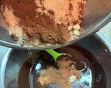 A picture of step 2 of Almond Flour Dried Fruit Dark Chocolate Brownies.
