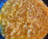 A picture of step 5 of Spanish Omlette.