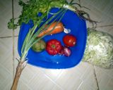 A picture of step 1 of Steamed cabbage,no butter,no oil,# vegetable contest#.