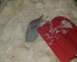 A picture of step 2 of Snowflake nougat.