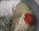 A picture of step 3 of بیسن کی روٹی ساتھ چٹنیاں.