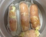 รูปขั้นตอนการทำที่ 5 ของ สุกี้โรลไก่