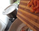 A picture of step 3 of Sevai upma.