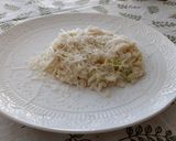 A picture of step 7 of Simple Leek Risotto.
