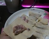 รูปขั้นตอนการทำที่ 1 ของ เกี๊ยวผัดไข่และเห็ด