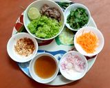 Hình bước làm 3 của món MÓN CAMPUCHIA: GỎI BÒ TÁI CHANH KHMER 🇰🇭
