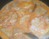 Foto langkah ke 4 dari resep Telur Ceplok Kuah Santan Pedas.