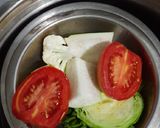 A picture of step 1 of Vegetable soup.