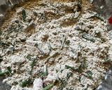 A picture of step 1 of Spring onion mix flour Thalipith.