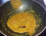 A picture of step 3 of Banana flower(mocha)kofta curry.