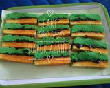 Foto langkah ke 8 dari resep Cake pandan jagung.
