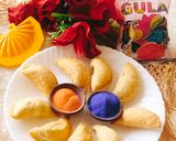 A picture of step 11 of Gujiya 😋 Coconut staffing gujiya 😋.