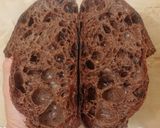 Foto langkah ke 24 dari resep Flaxseeds Double Chocolate Sourdough Bread.