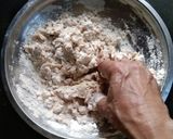 A picture of step 1 of Atta Momos.