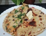 A picture of step 6 of Radish Leaves Paratha.