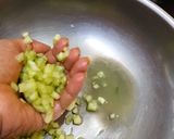 A picture of step 2 of Tzatziki Sauce.