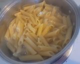 A picture of step 1 of Easiest Chicken Alfredo.