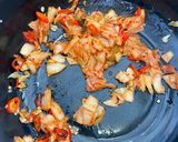 Foto langkah ke 1 dari resep Kimchi Fried Rice (Nasi Goreng Kimchi) Kimchi-bokkeumbap 김치볶음밥 ❤️✨.