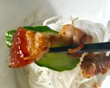 Hình bước làm 2 của món Ba chỉ chiên sả ớt