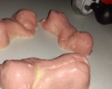 A picture of step 4 of New born baby chocolates.