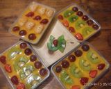 Foto langkah ke 11 dari resep Puding buah topping suka".