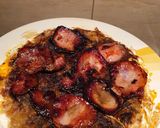 A picture of step 5 of Baked egg n sweet bacon hash browns.