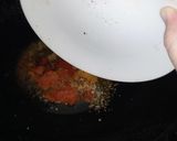 A picture of step 12 of Khatay aloo.