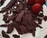 Chocolate Charlotte Cake langkah memasak 25 foto