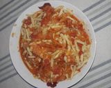 Foto del paso 8 de la receta: Fideos con salsa roja