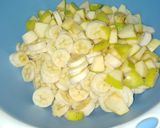 A picture of step 3 of Fruit chaat.