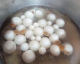 A picture of step 10 of Chenna gaja.