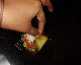 A picture of step 4 of Eggplant Roll ups.