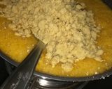 A picture of step 2 of Gul papdi.