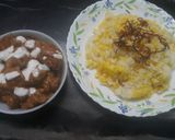 A picture of step 5 of Paneer and soya korma.