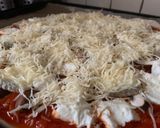 Une image de l'étape 1 de Pizza champignons piperade.