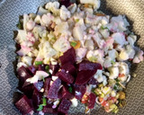 Foto del paso 2 de la receta: Tortilla de pollo multicolor
