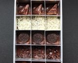 Foto langkah ke 5 dari resep Fudgy brownies sekat coklat.